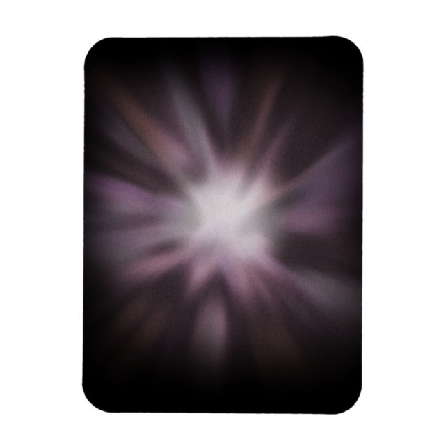 Imán Arte de ráfaga cósmica (Vertical)