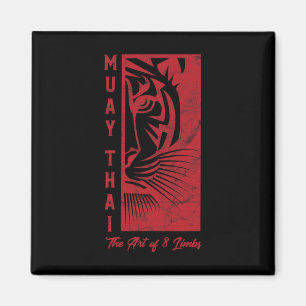 Imán Arte de Tigre de Muay Thai de 8 Extremidades Regal