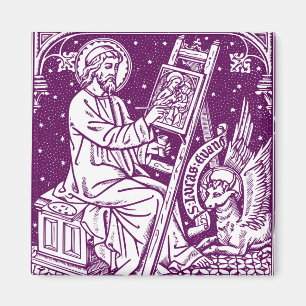 Imán Arte del Apóstol y Evangelista San Lucas