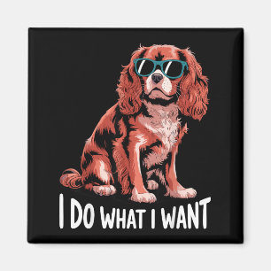 Imán Arte del Cavalier King Charles para hombres mujere