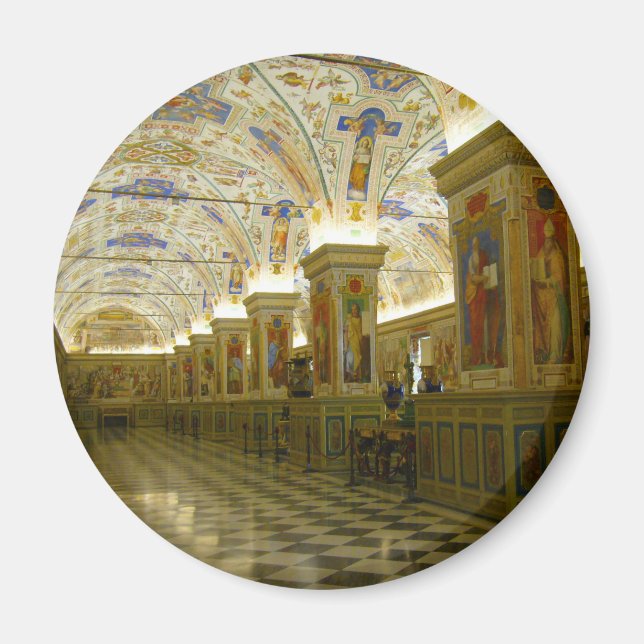 Imán arte del museo vaticano (Frente)