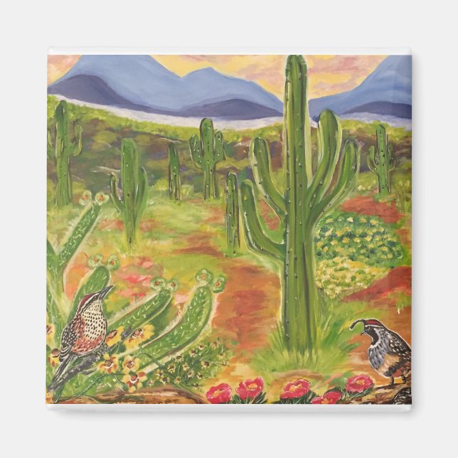 Imán Arte del Sudoeste (Frente)