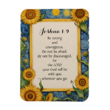 Arte del versículo bíblico Josué 1:9 NIV