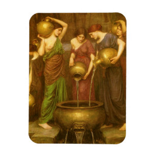 Imán Arte del Victorian del vintage, el Danaides por el