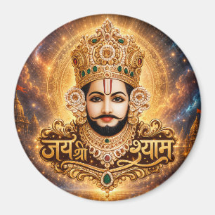Imán Arte Devocional Jai Shri Khatu Shyam Ji