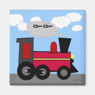 Imán Arte digital animado de tren