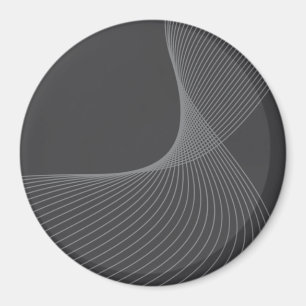 Imán Arte elegante, moda, sencillo, moderno de patrones