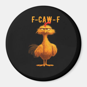 Imán Arte esencial de pollo F-Caw-F trendy