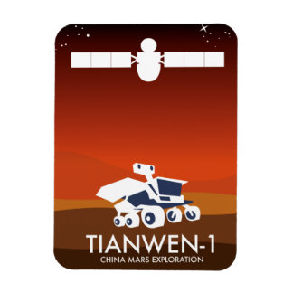 Imán Arte espacial de China en Tianwen-1