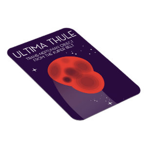 Imán arte espacial del cinturón de Keiper Ultima Thule