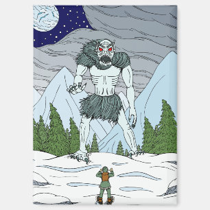 Imán Arte extraño de terror de Ithaqua