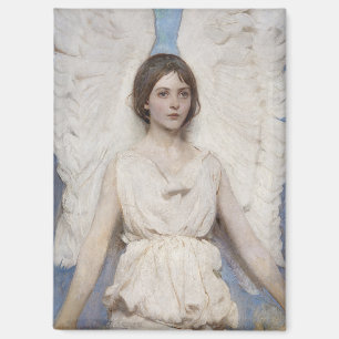 Imán Arte fino victoriano vintage del ángel de Abbott T