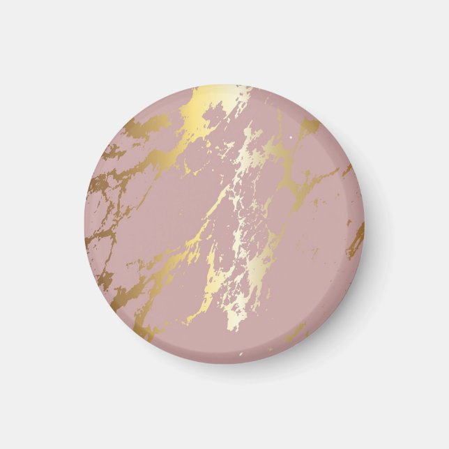 Imán Arte Fluido de Lujo: Fusión De Marble-Ink (Frente)