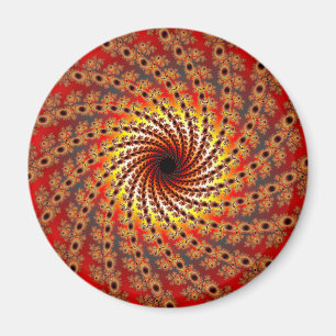 Imán Arte fractal de Terrapin Spin