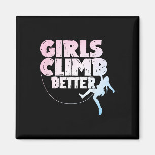 Imán Arte genial de escalada en roca para mujeres y niñ