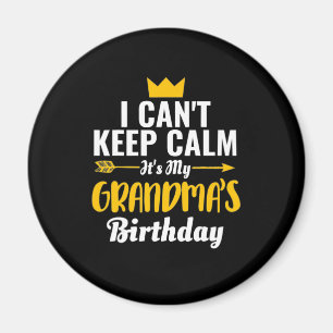 Imán Arte Madre Es Mi Cumpleaños Abuelas