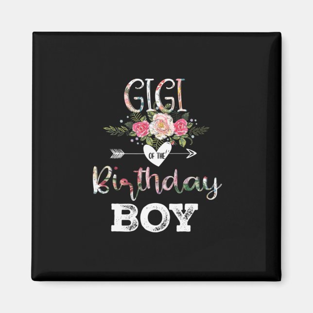 Imán Arte Madre | Gigi De Un Cumpleaños (Frente)