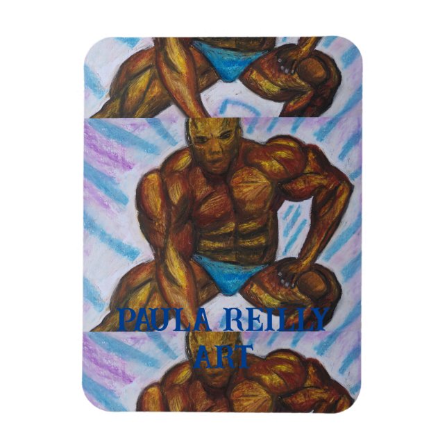 IMÁN ARTE MAGNET DE PAULA REILLY. (Vertical)