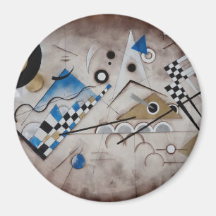Imán Arte moderno de los mediados de siglo abstractos