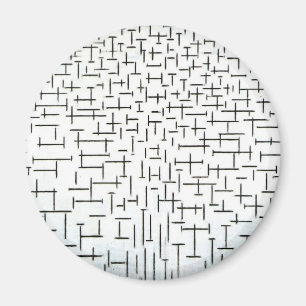 Imán Arte moderno de Piet Mondrian