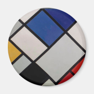 Imán Arte moderno de Piet Mondrian