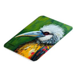Imán Arte mural del águila filipina - Especie en peligr