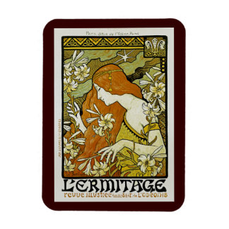 Imán Arte Nouveau de L'Ermitage floral