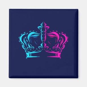 Imán Arte pop de la corona