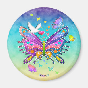 Imán - ARTE POP de la MARIPOSA
