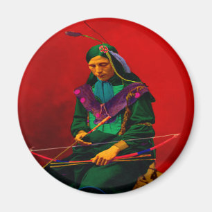 Imán Arte pop indio cherokee
