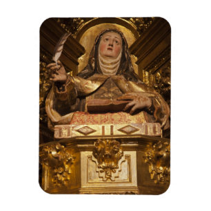Imán Arte religioso que representa a Santa Teresa