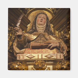 Imán Arte religioso que representa a Santa Teresa