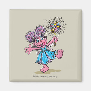 Imán Arte Retro de Abby Cadabby