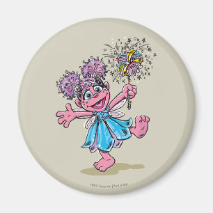 Imán Arte Retro de Abby Cadabby