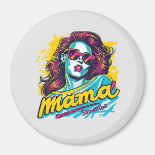 Imán Arte Retro Mama Pop Personalizado (12)