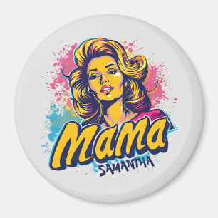Imán Arte Retro Mama Pop Personalizado (14)