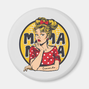 Imán Arte Retro Mama Pop Personalizado (4)