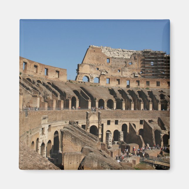 Imán Arte romano: El Coliseo o el Flavio 7 (Frente)