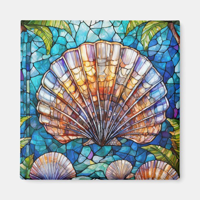 Imán Arte tropical (Frente)
