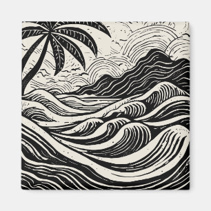 Imán Arte tropical