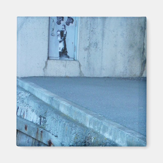 Imán Arte urbano (Frente)