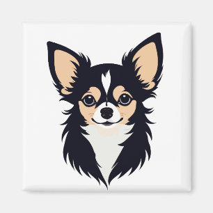Imán Arte vector Chihuahua Animal Gráfico urbano modern