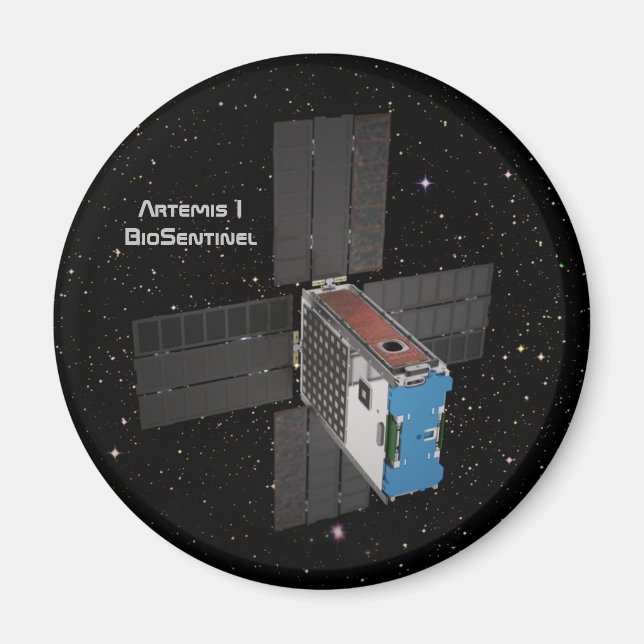 Imán Artemis BioSentinel CubeSat (Frente)