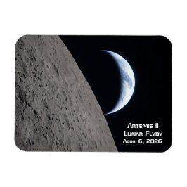 Imán Artemis II sobrevuelo lunar