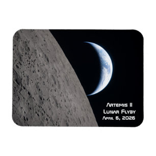 Imán Artemis II sobrevuelo lunar