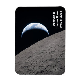 Imán Artemis II sobrevuelo lunar