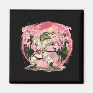 Imán Artes Marciales Cocodrilo Animal MMA Taekwondo Kar