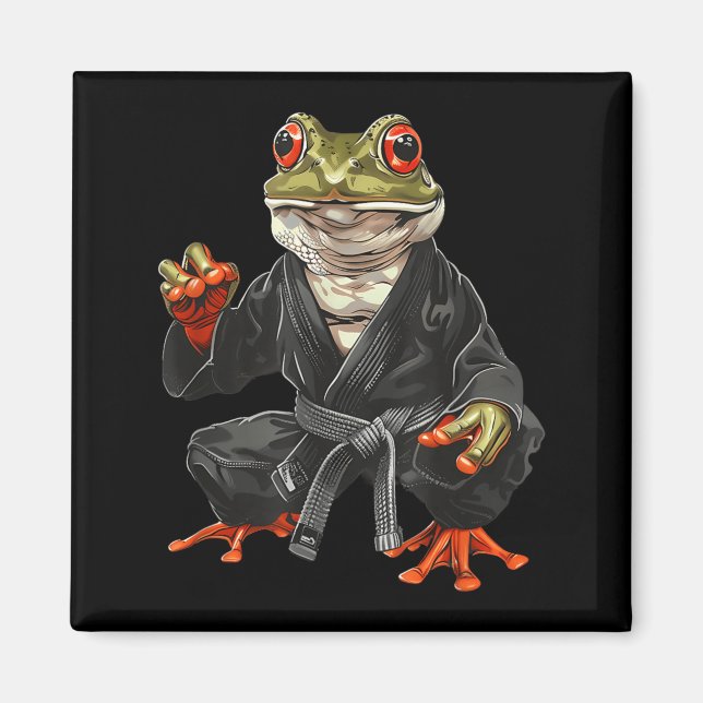 Imán Artes Marciales Kickboxing MMA Jiu-Jitsu Toad (Frente)