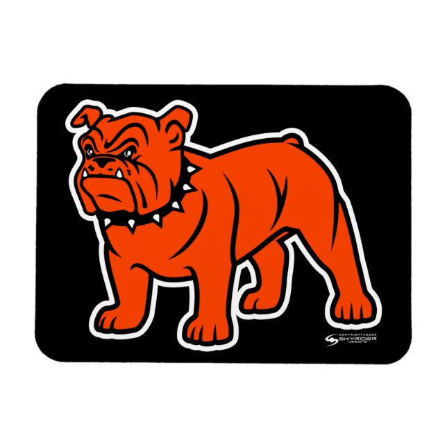 Imán Artesia Bulldogs "Bulldog Heritage" Magnet (Horizontal)