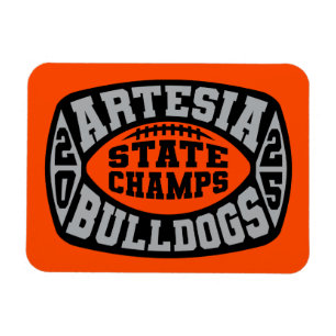 Imán Artesia Bulldogs "Campeones Estatales" 